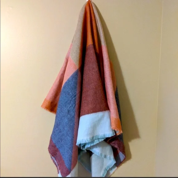 Zara Accessories Oversized Scarf Shawl Throw Wrap - Picture 1 of 4